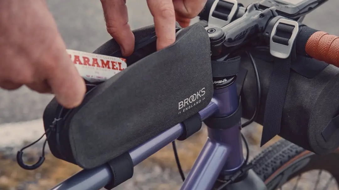 Brooks Scape Top Tube Frametas - 9L - Zwart - afbeelding 4 van 6
