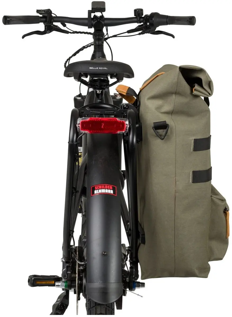 AGU Convoy Enkele Fietstas 17L - Army Green - Met Laptopvak