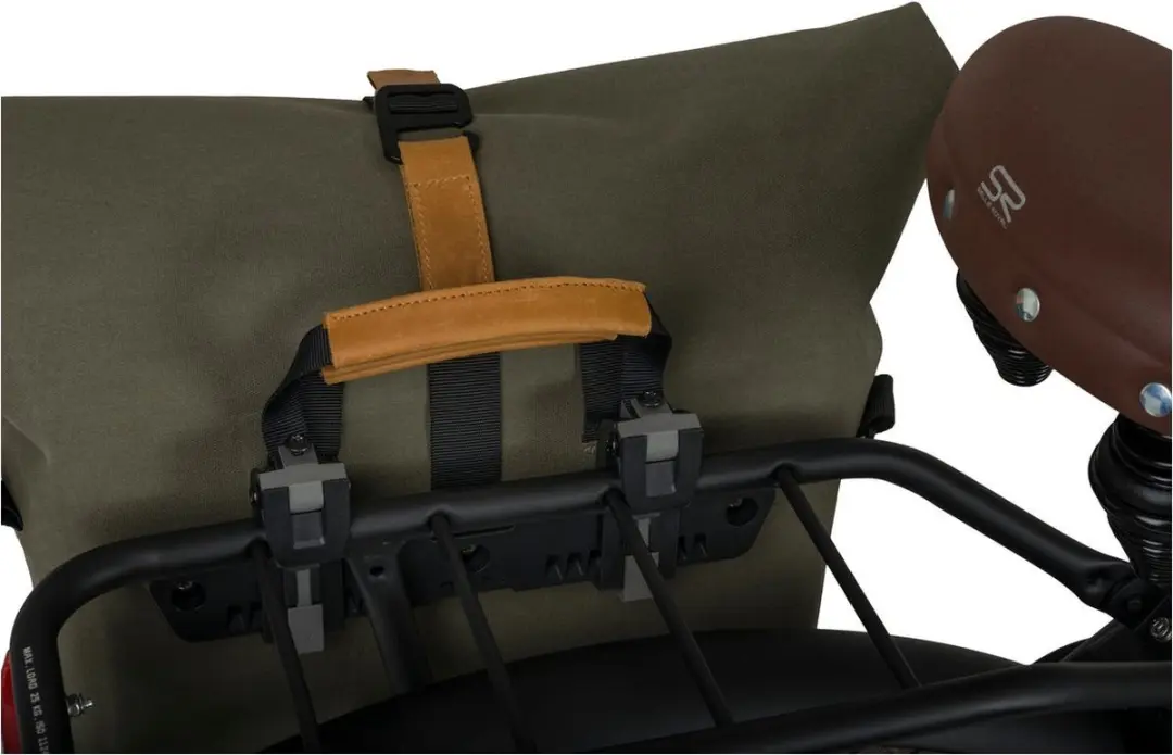 AGU Convoy Enkele Fietstas 17L - Army Green - Met Laptopvak