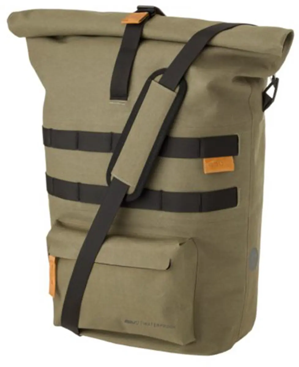 AGU Convoy Enkele Fietstas 17L - Army Green - Met Laptopvak