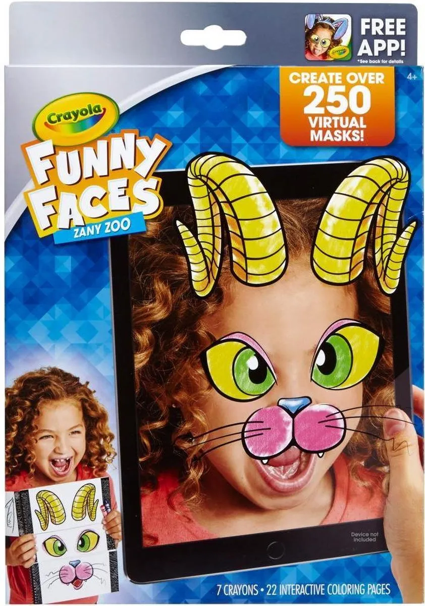 Crayola Color Alive Funny Faces
