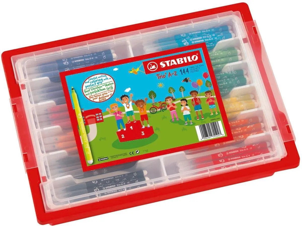 STABILO Trio A-Z Viltstiften