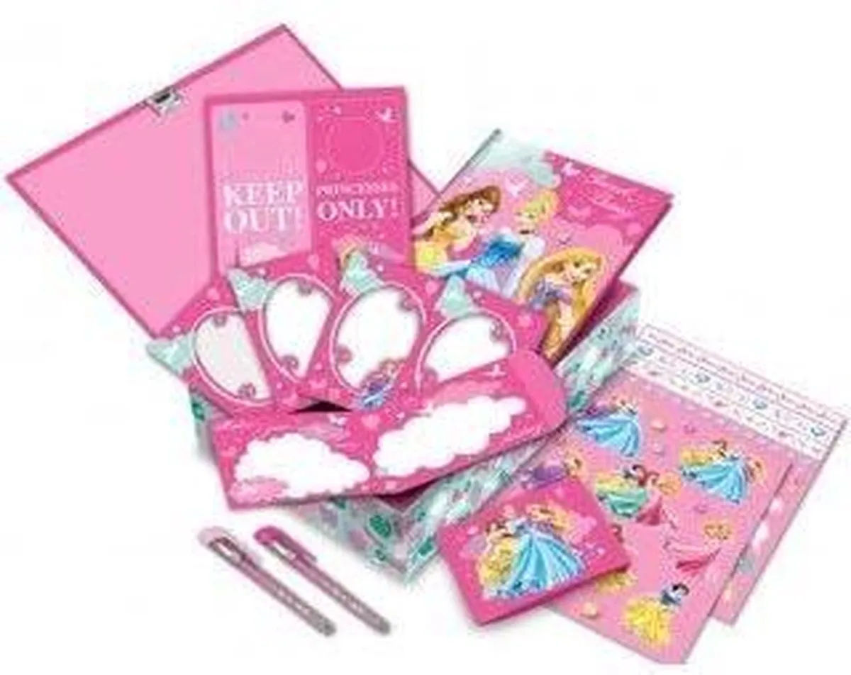 Disney Princess Geheim Dagboek - Roze - 6 Stuks - afbeelding 6 van 6