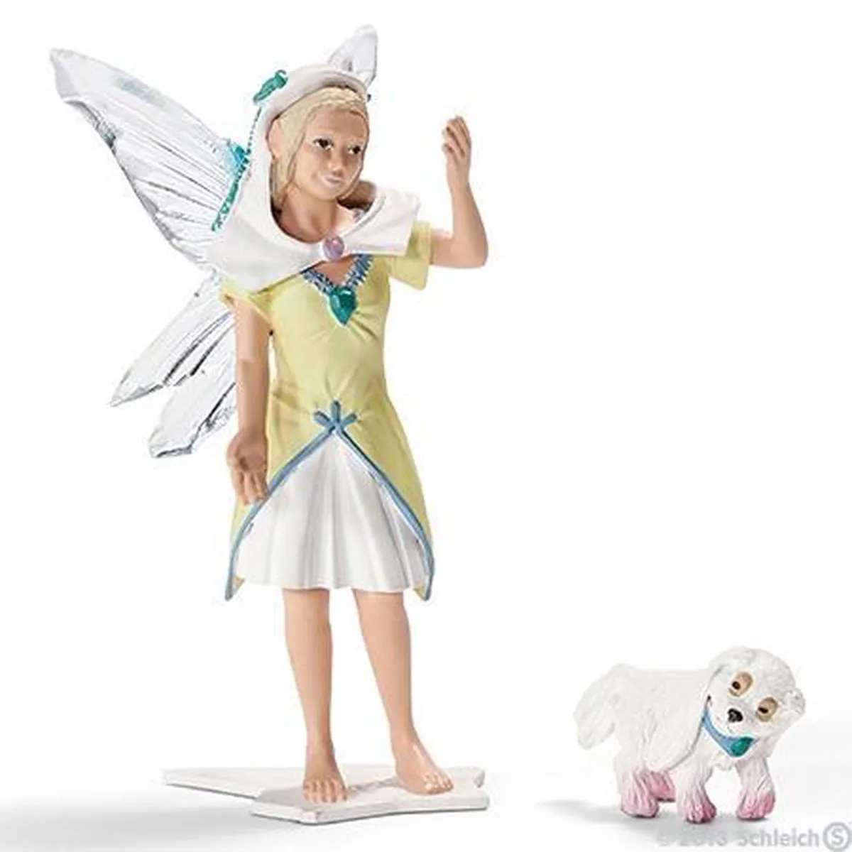 Schleich Bayala Tujena met Hondje 70474 - Multicolor