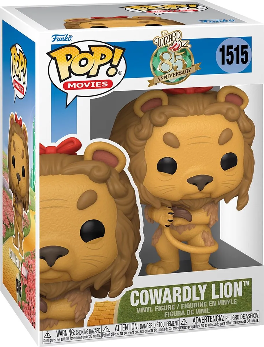Funko Pop! The Wizard of Oz Cowardly Lion 75973 - Vinyl Figuur - Multicolor
