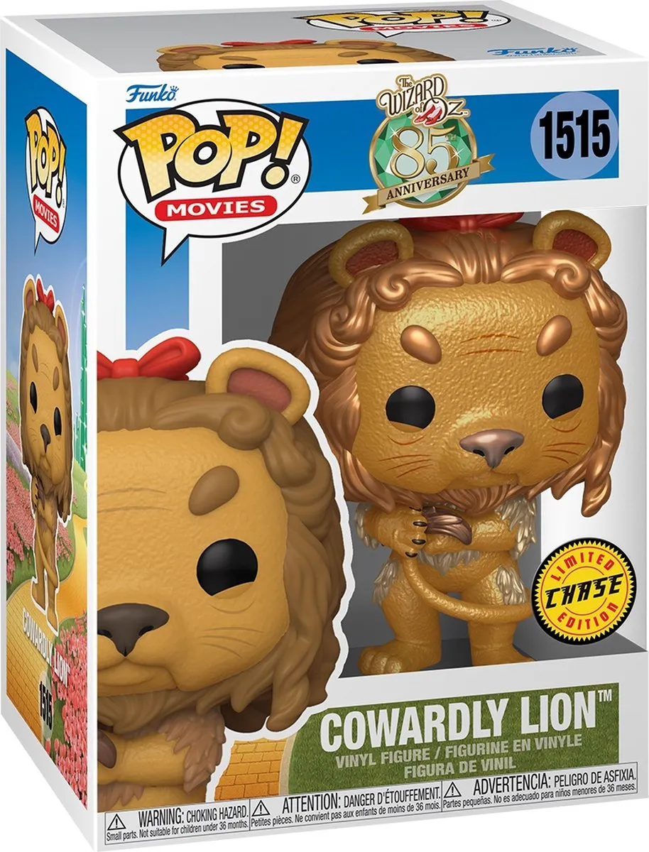 Funko Pop! The Wizard of Oz Cowardly Lion 75973 - Vinyl Figuur - Multicolor