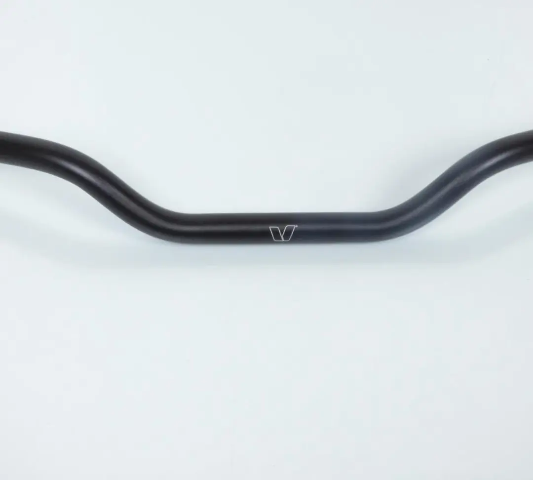 guidon universel noir 73,5cm Ø12/22mm neuf pour moto roadster street bike