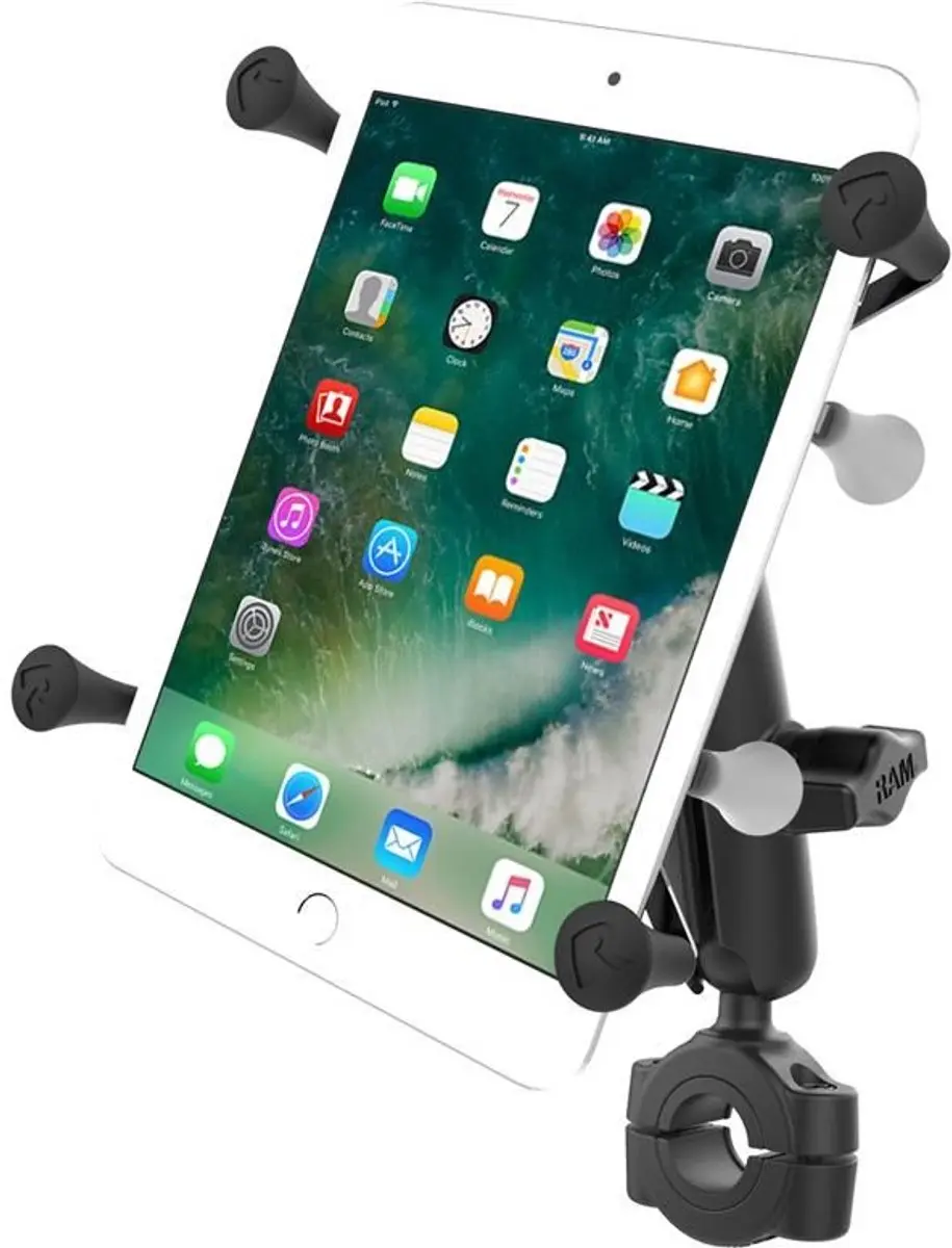 RAM Mounts X-grip 7-8" tablet stuurmontage tot Ø25,4 mm