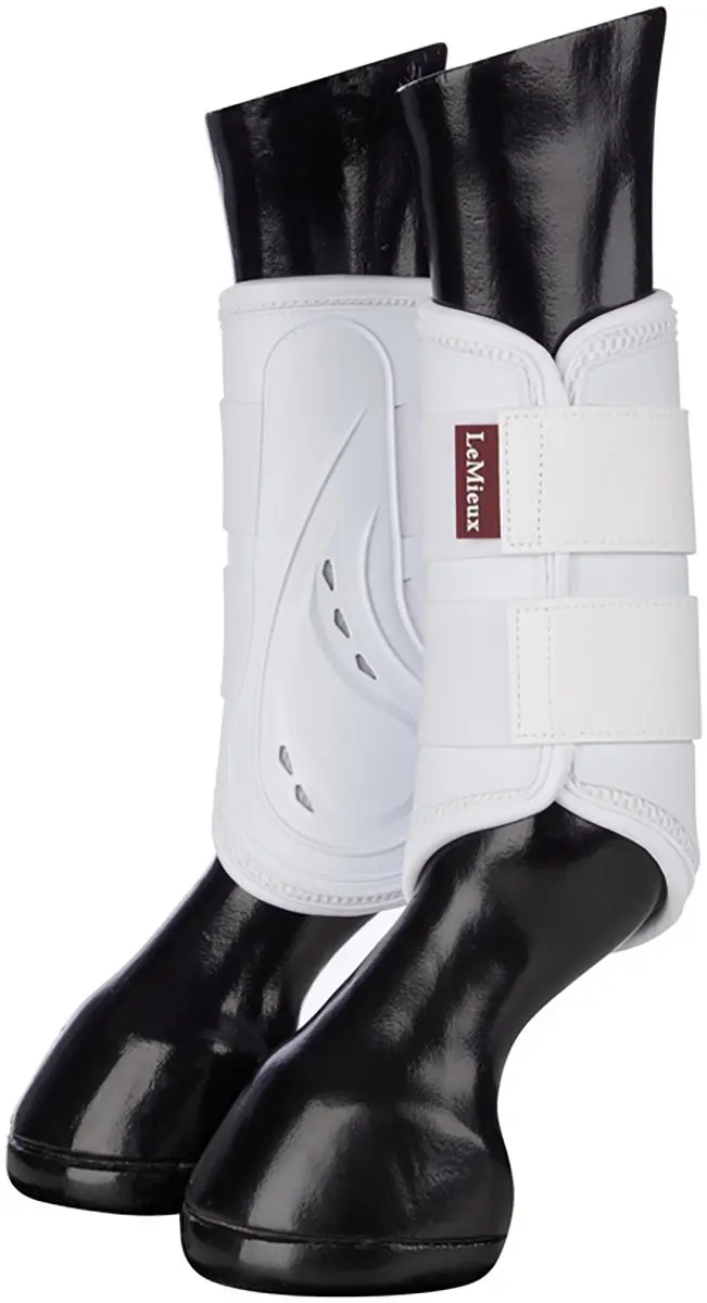 Lemieux Proshell Peesbeschermers L - Wit - 2 Stuks