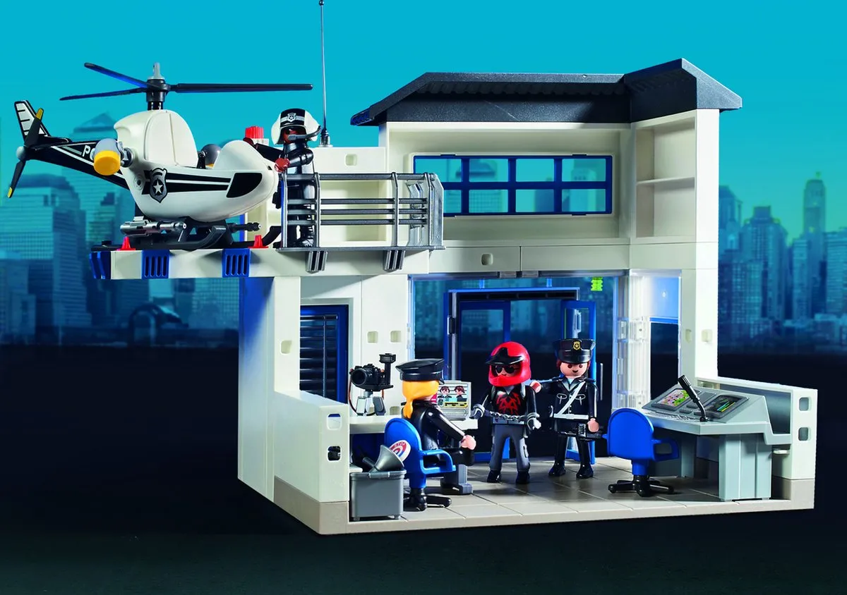 Playmobil Action Heroes Politiepost 71602 - Multicolor