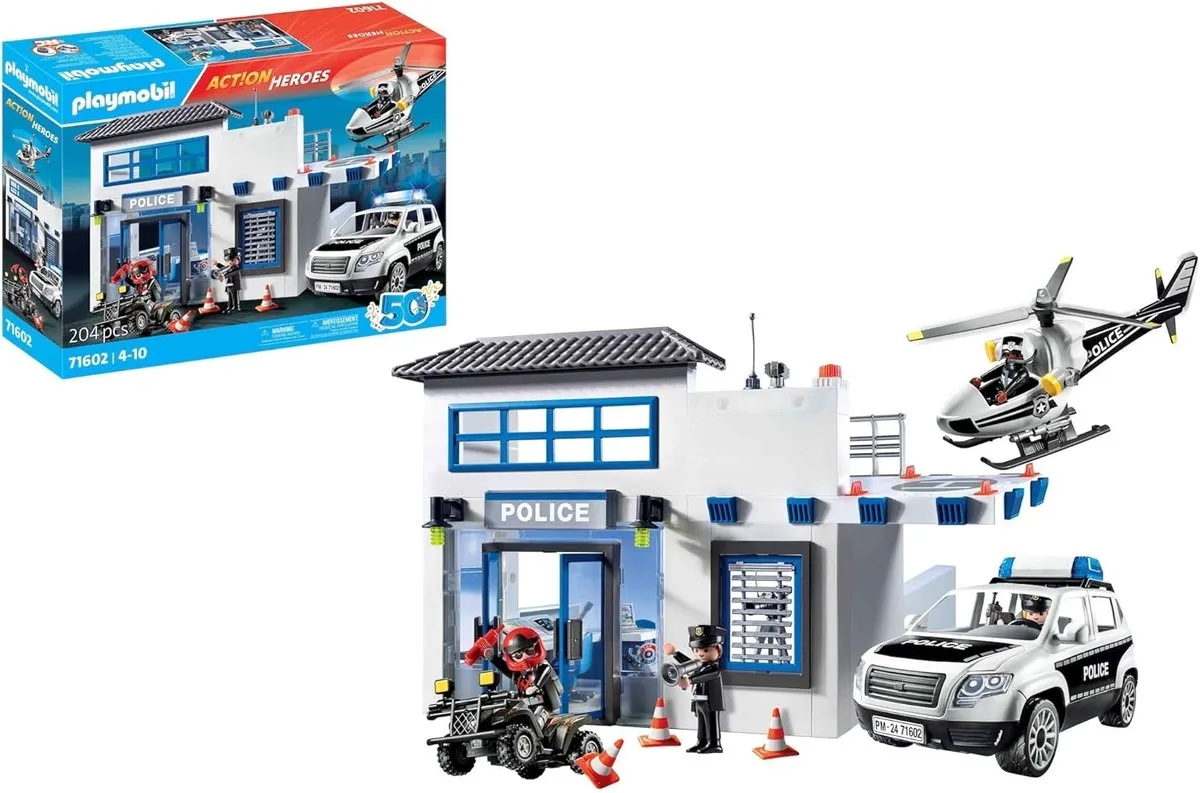 Playmobil Action Heroes Politiepost 71602 - Multicolor