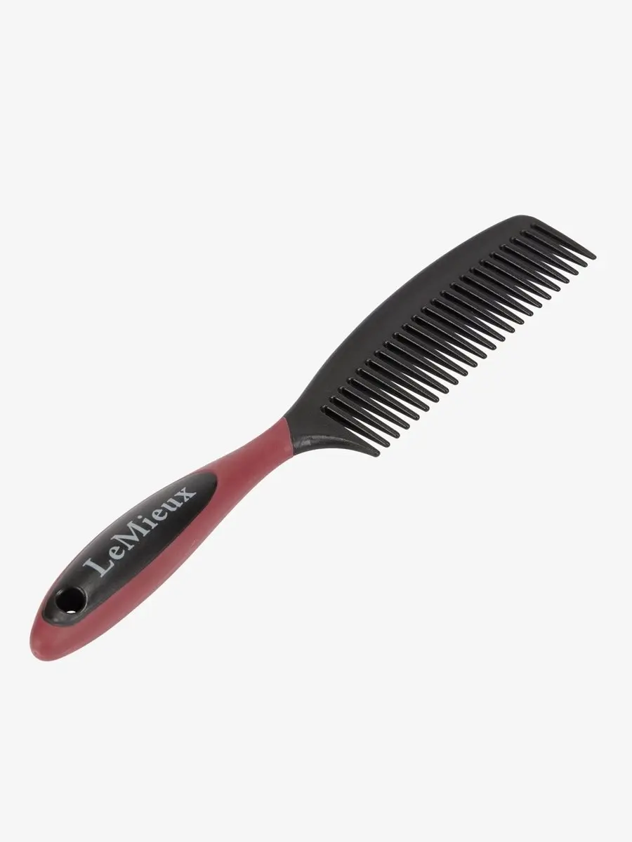 LeMieux Mane Comb Zwart/Rood