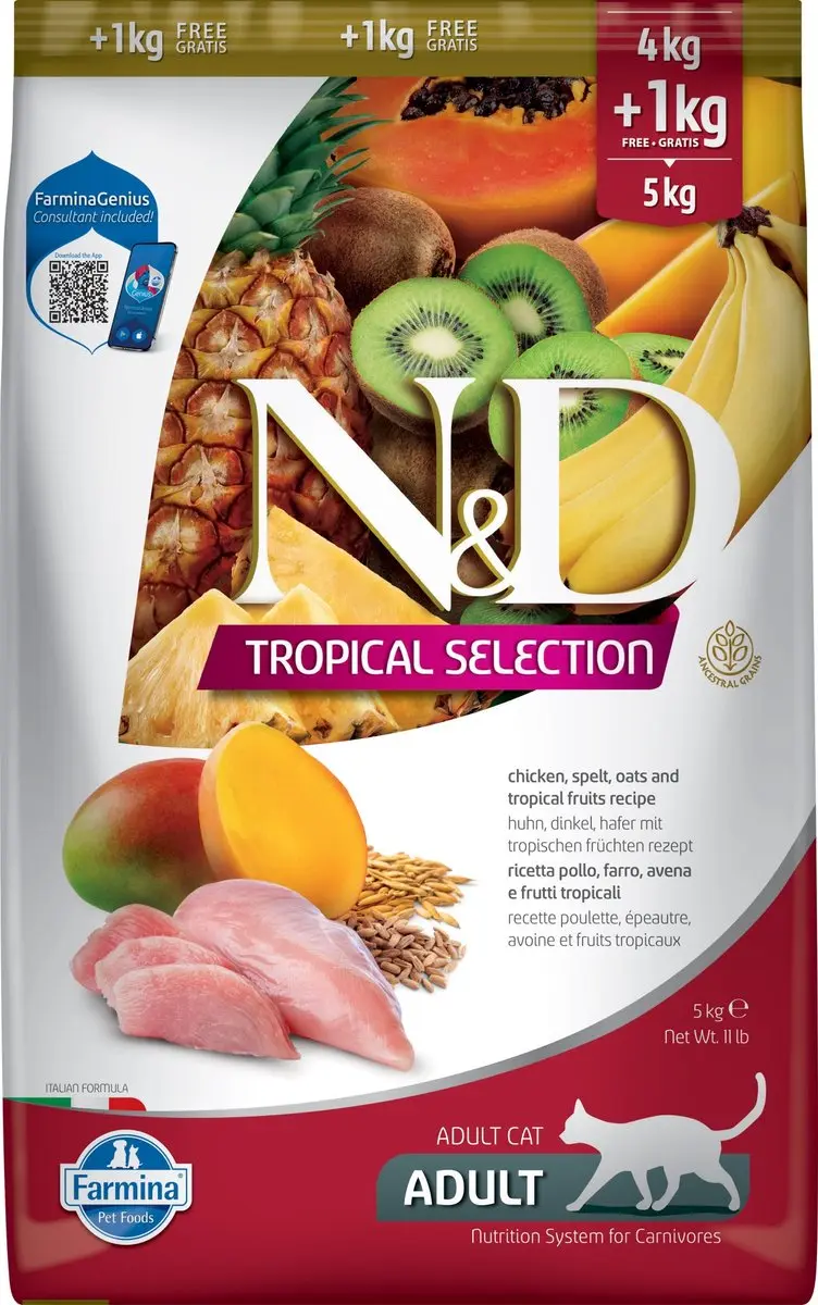 N&D Cat Tropical Selection Chicken 5kg