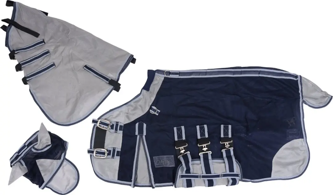 Qhp Vliegendeken Qhp Falabella Blauw