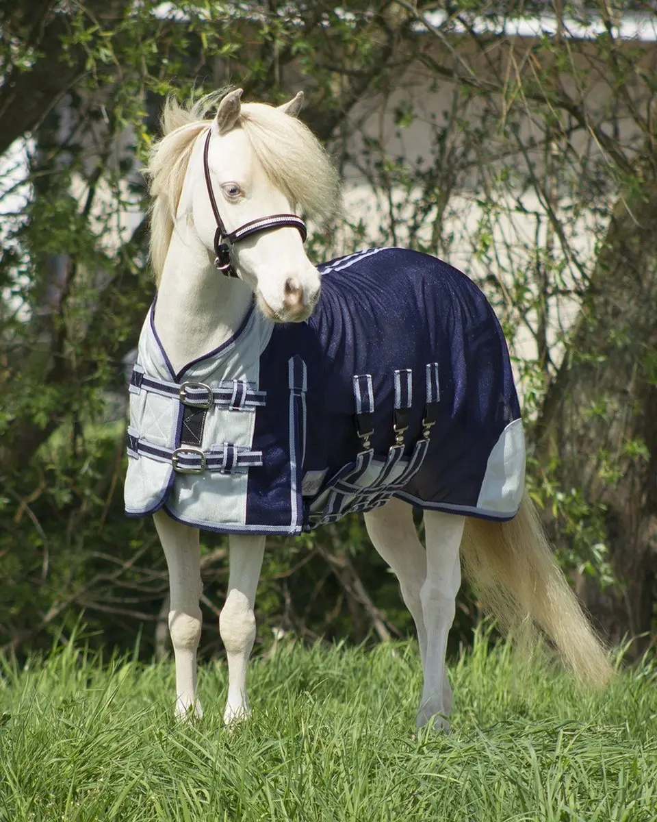 QHP Vliegendeken Falabella Blauw - 100 - afbeelding 4 van 6