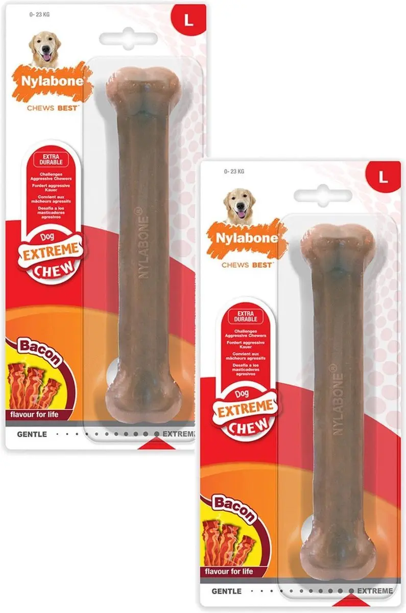 Nylabone Durable Bone Bacon Bacon