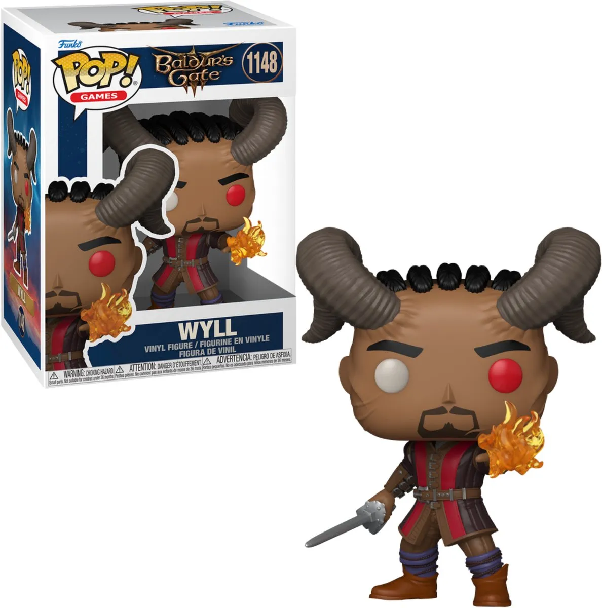 Funko Pop! Baldur's Gate 3 Wyll #1148 - Multicolor