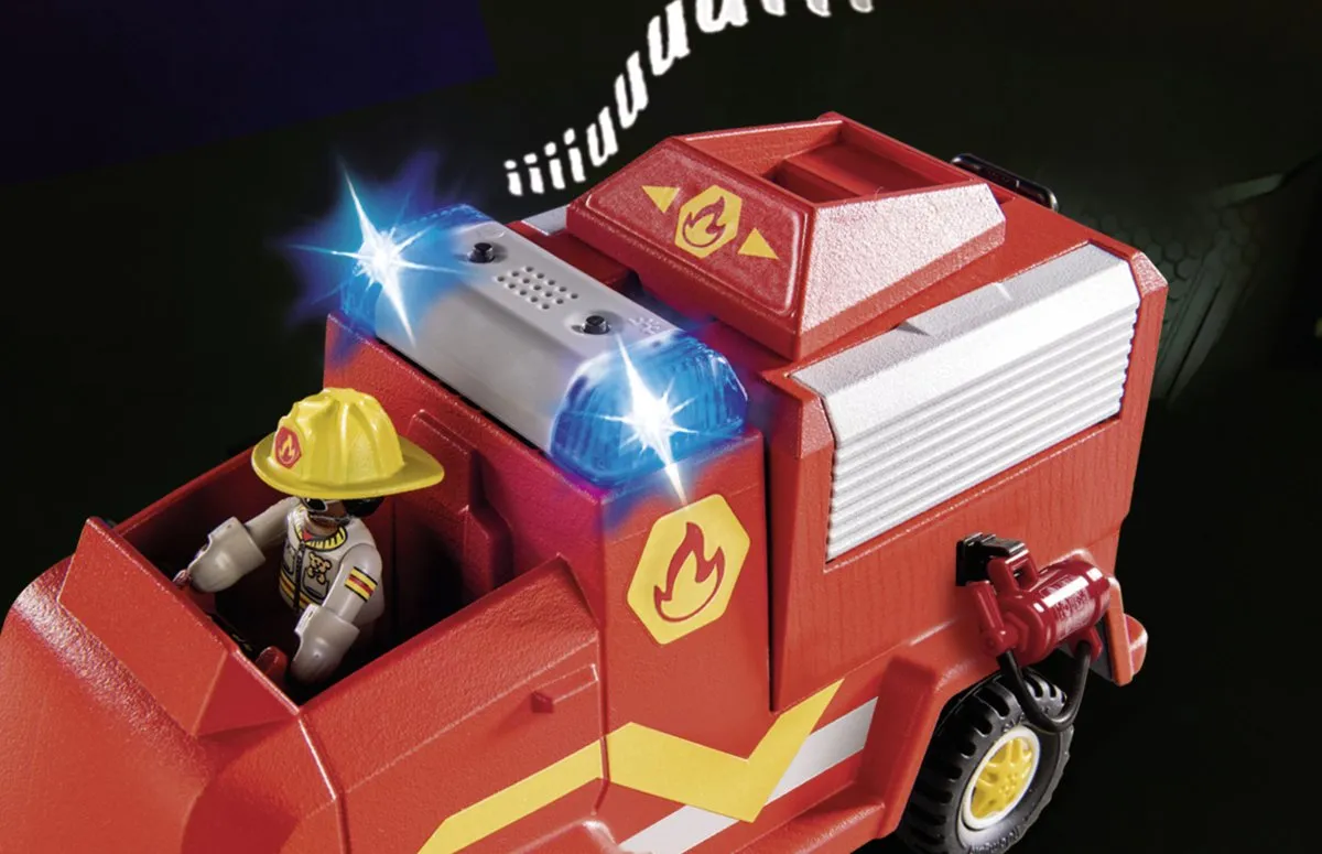 Playmobil Duck On Call Brandweerwagen 70914 - Multicolor