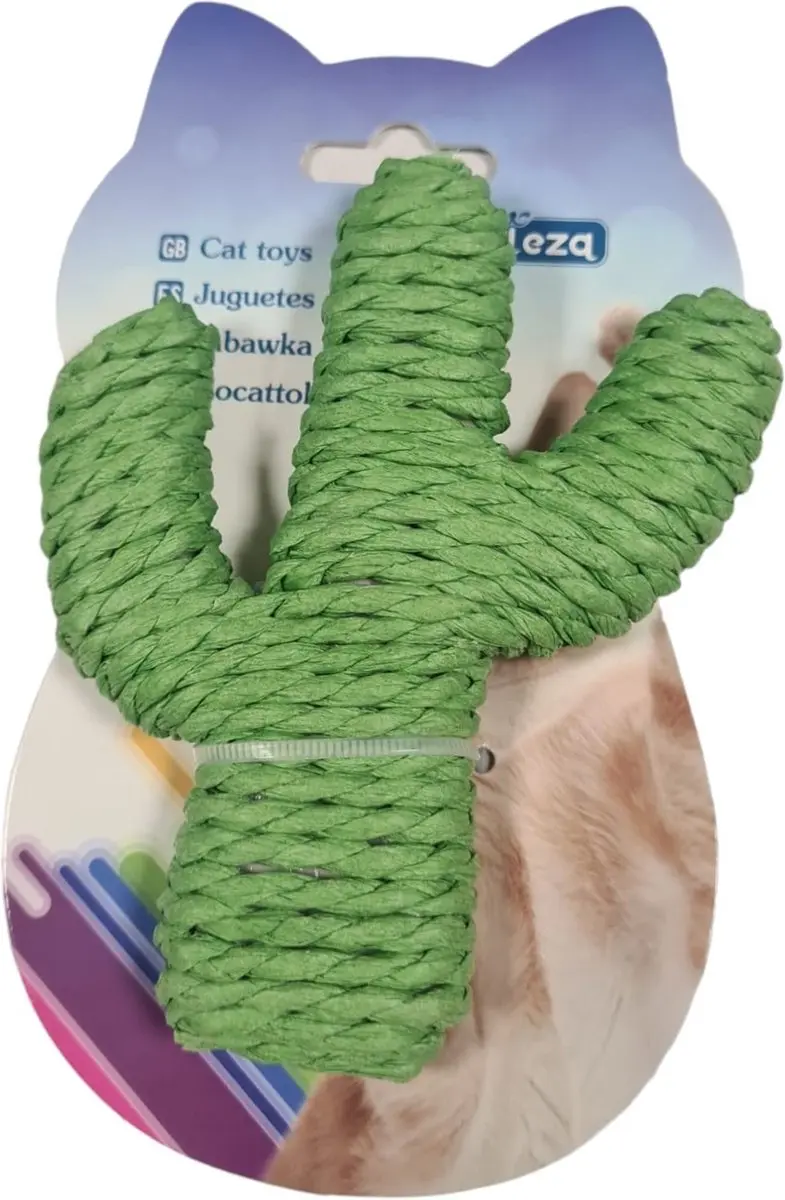 Nobleza Kattenspeeltje Cactus - Groen