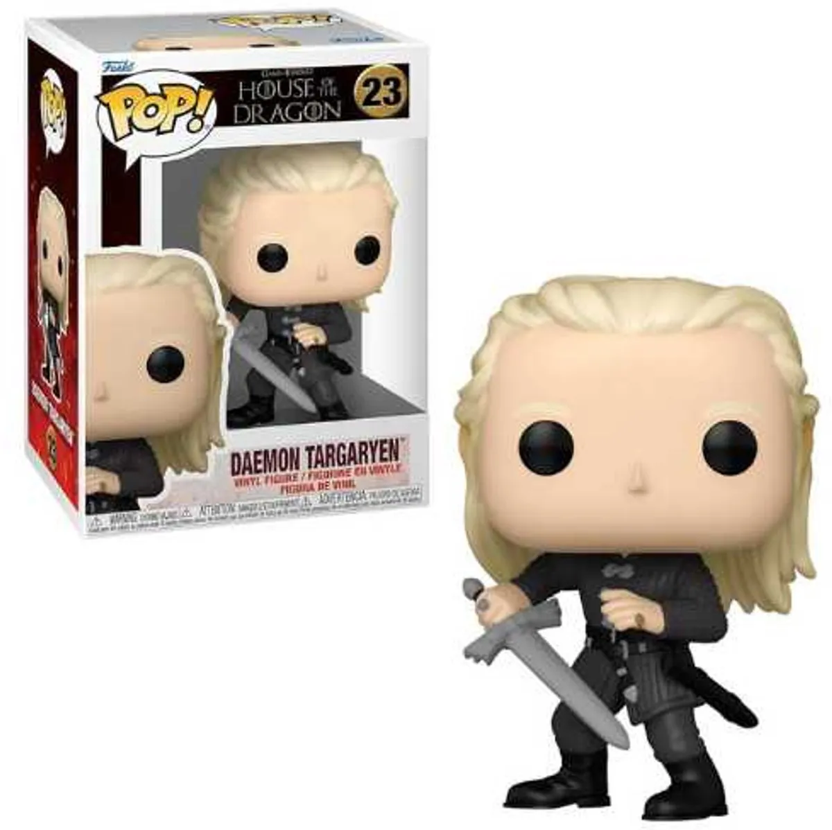 Funko Pop! Game of Thrones Daemon Targaryen 83464 - afbeelding 6 van 6