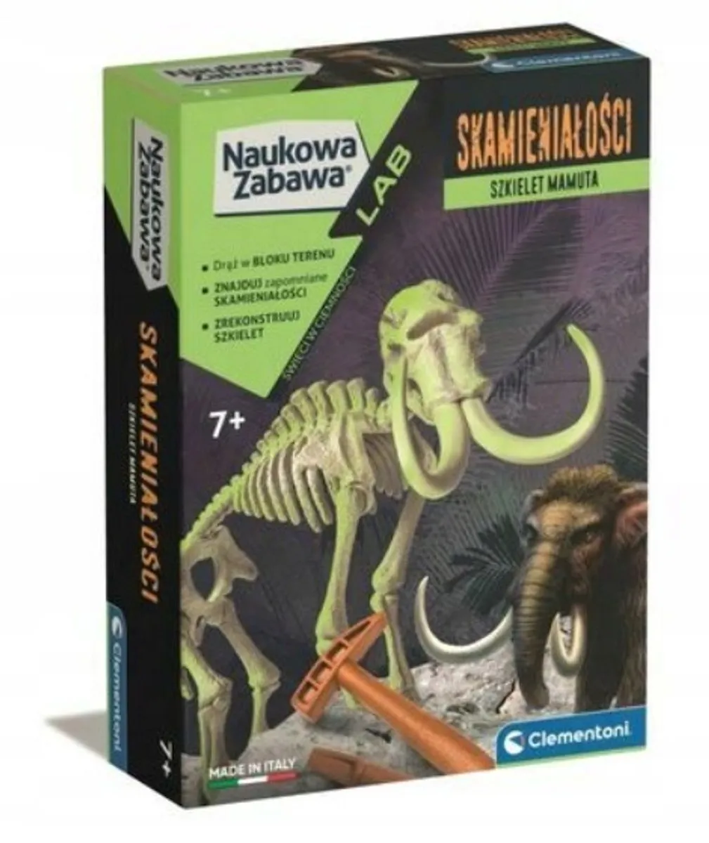 Clementoni Mammoet Skelet Opravingset