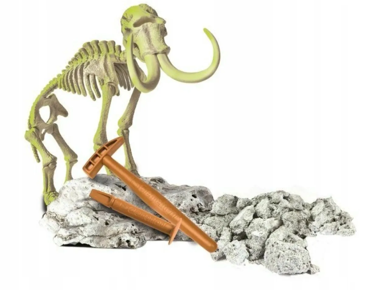 Clementoni Mammoet Skelet Opravingset - afbeelding 2 van 5