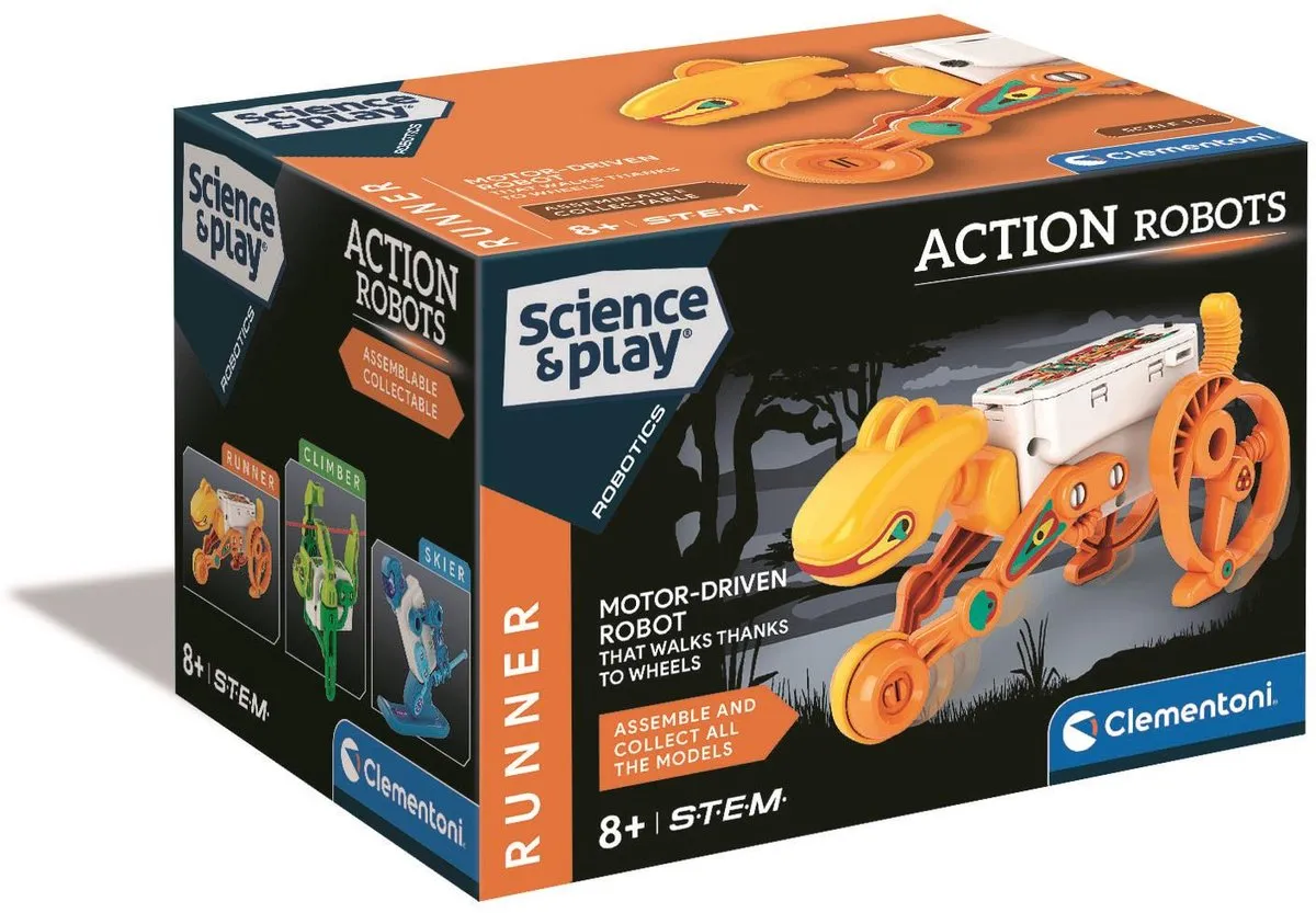 Clementoni Runner Robot Bouwpakket STEM