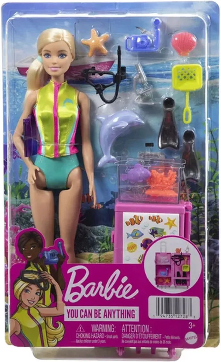 Barbie Careers Zeebioloog HMH26 Barbiepop