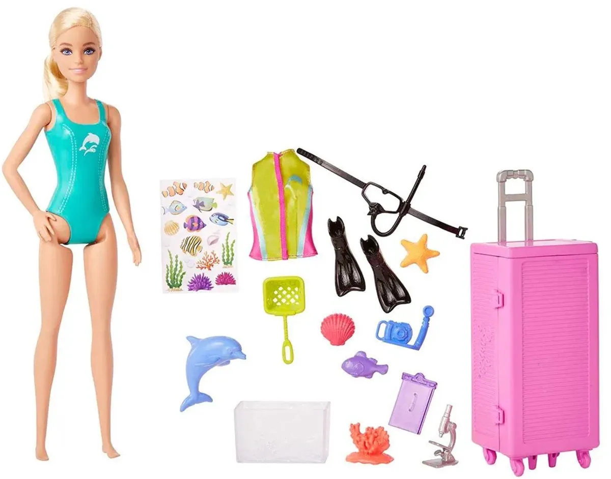 Barbie Careers Zeebioloog HMH26 Barbiepop
