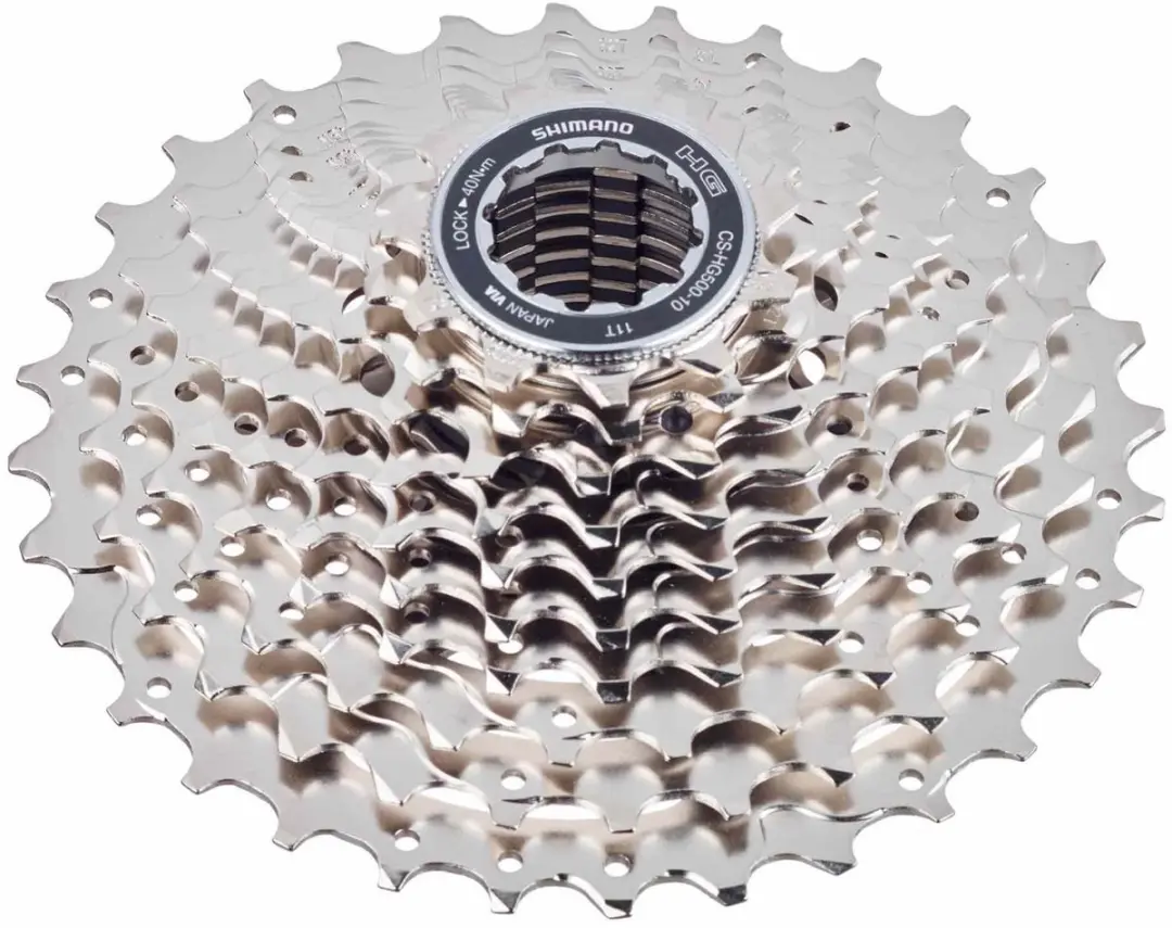 Shimano CS-HG500 10-Speed Cassette 11-34T - Zilver