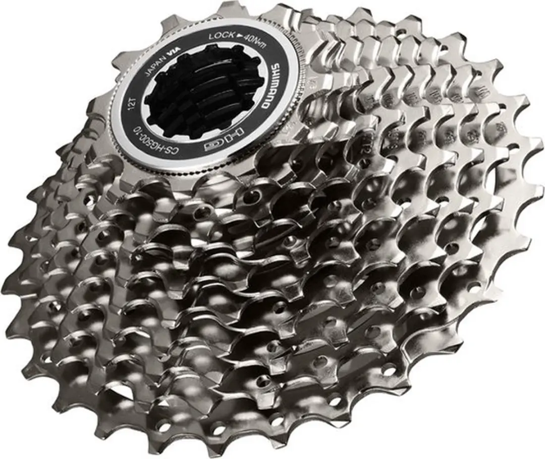 Shimano CS-HG500 10-Speed Cassette 11-34T - Zilver - afbeelding 3 van 6
