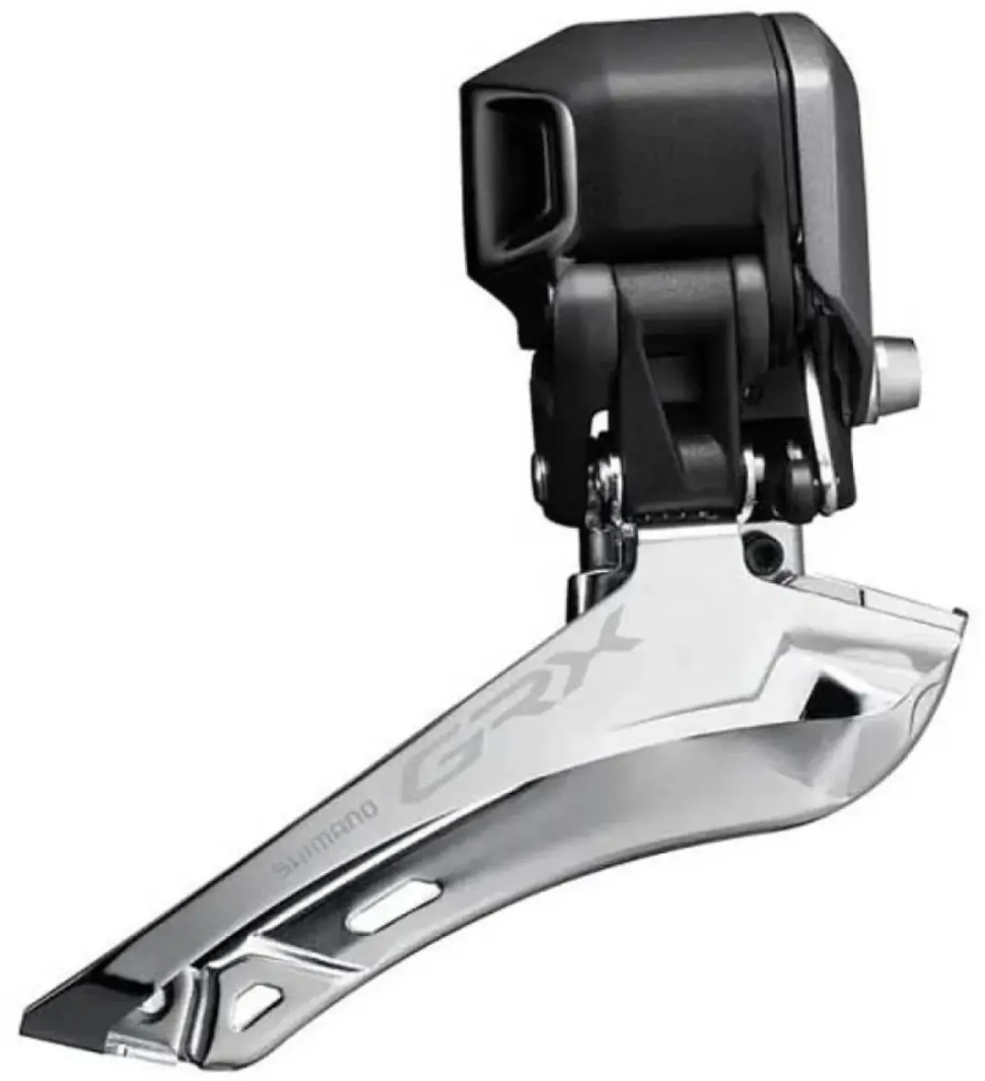 Shimano GRX Di2 FD-RX815-F Voorderailleur 2x11 Speed - Zwart/Zilver - afbeelding 5 van 5