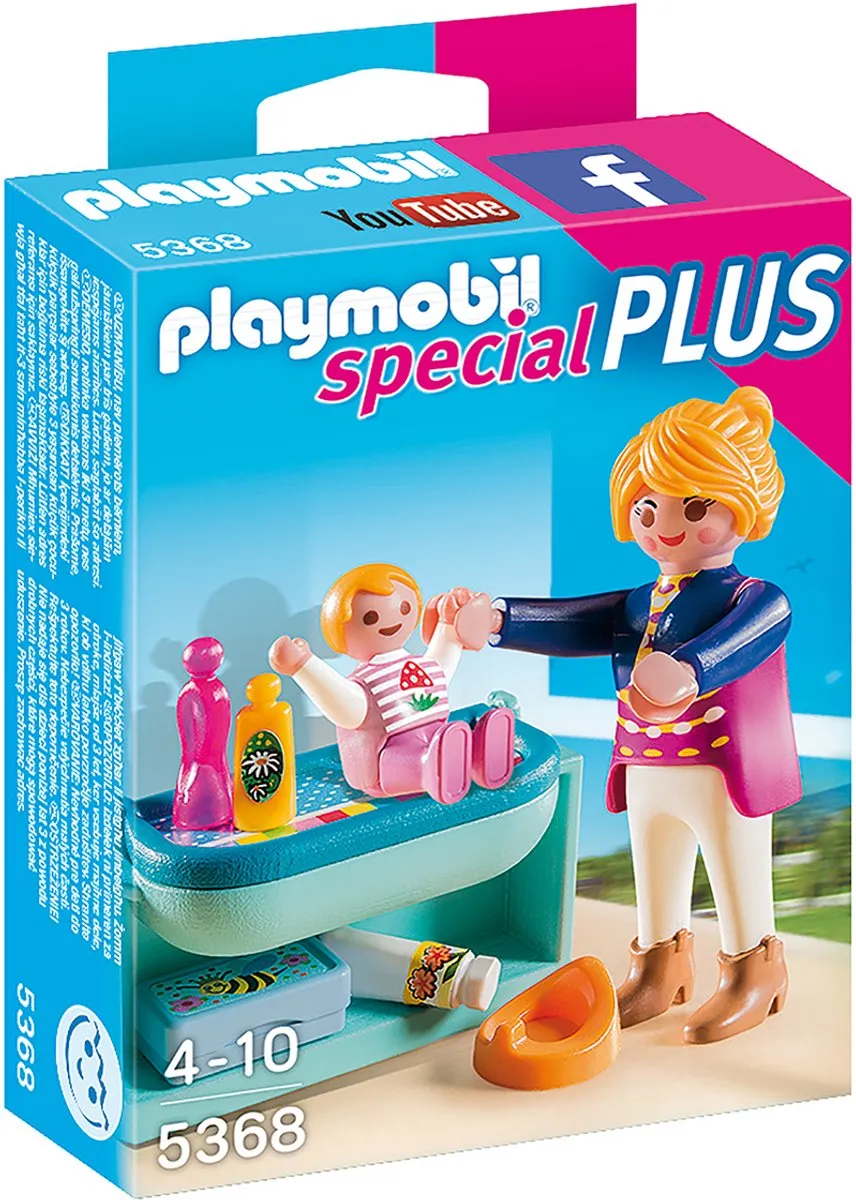 Playmobil Mama met Luiertafel 5368 - Multicolor - afbeelding 2 van 4