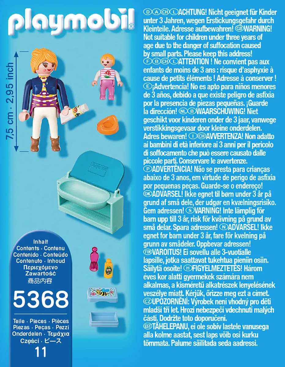 Playmobil Mama met Luiertafel 5368