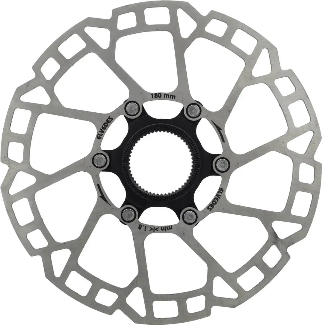 Elvedes Remschijf 180mm Centerlock 2.0mm