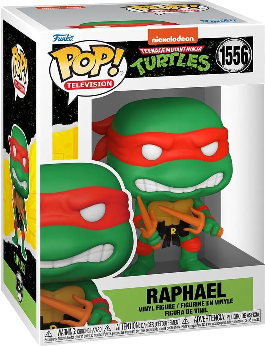 Funko Teenage Mutant Ninja Turtles Turtles in Time Raphael Pop! - Multicolor