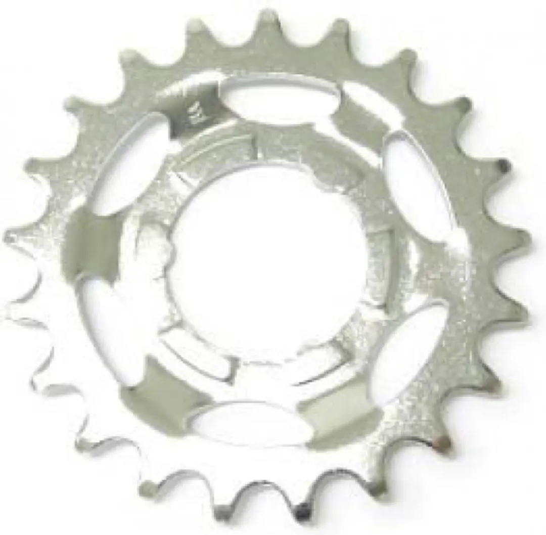 Tandwiel Shimano 21T interne naaf zilver