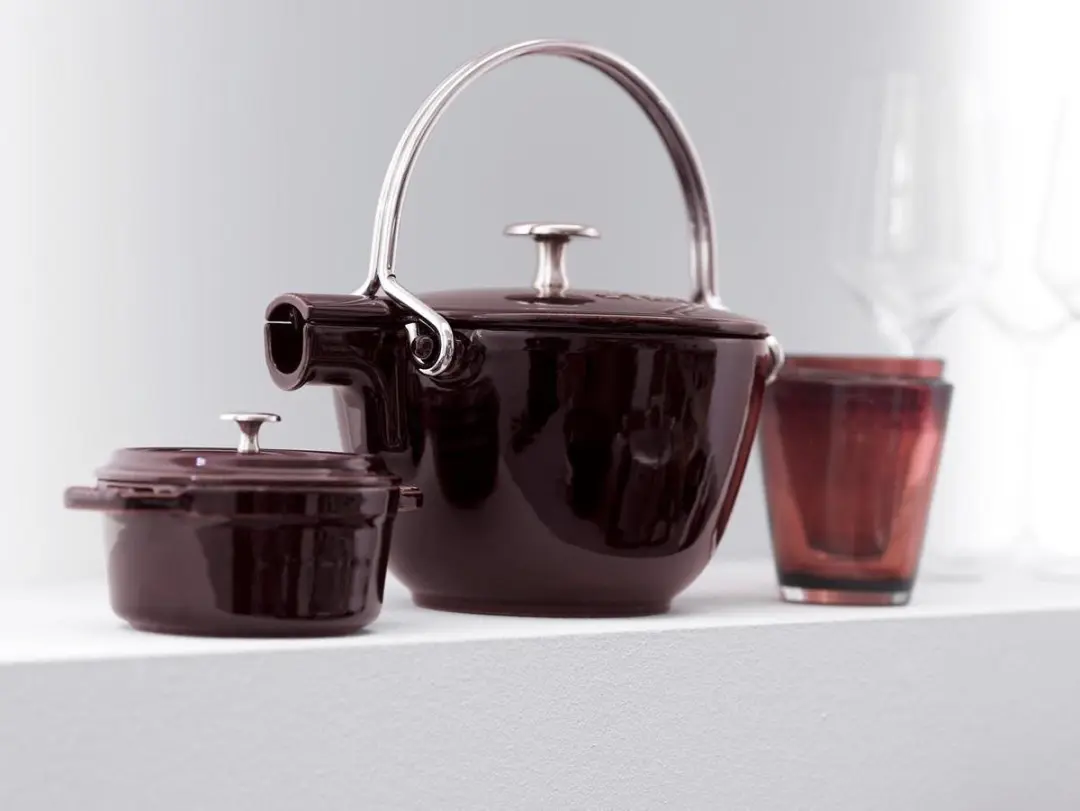 Staub Ronde Theepot 1,15L - Grenadine - afbeelding 3 van 4