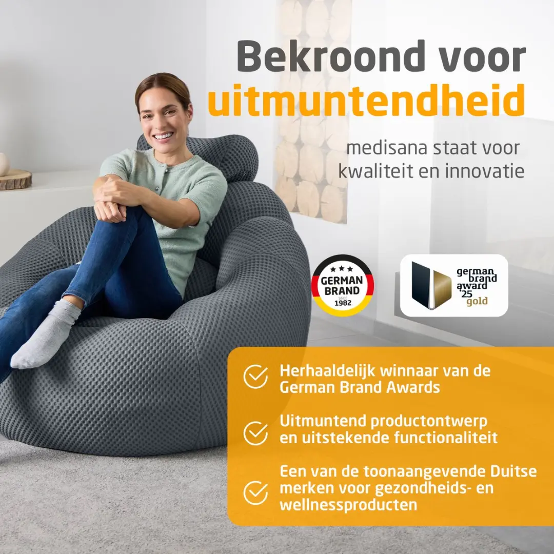 Medisana RS 150 Bubble Sofa - Donkergrijs - afbeelding 5 van 6