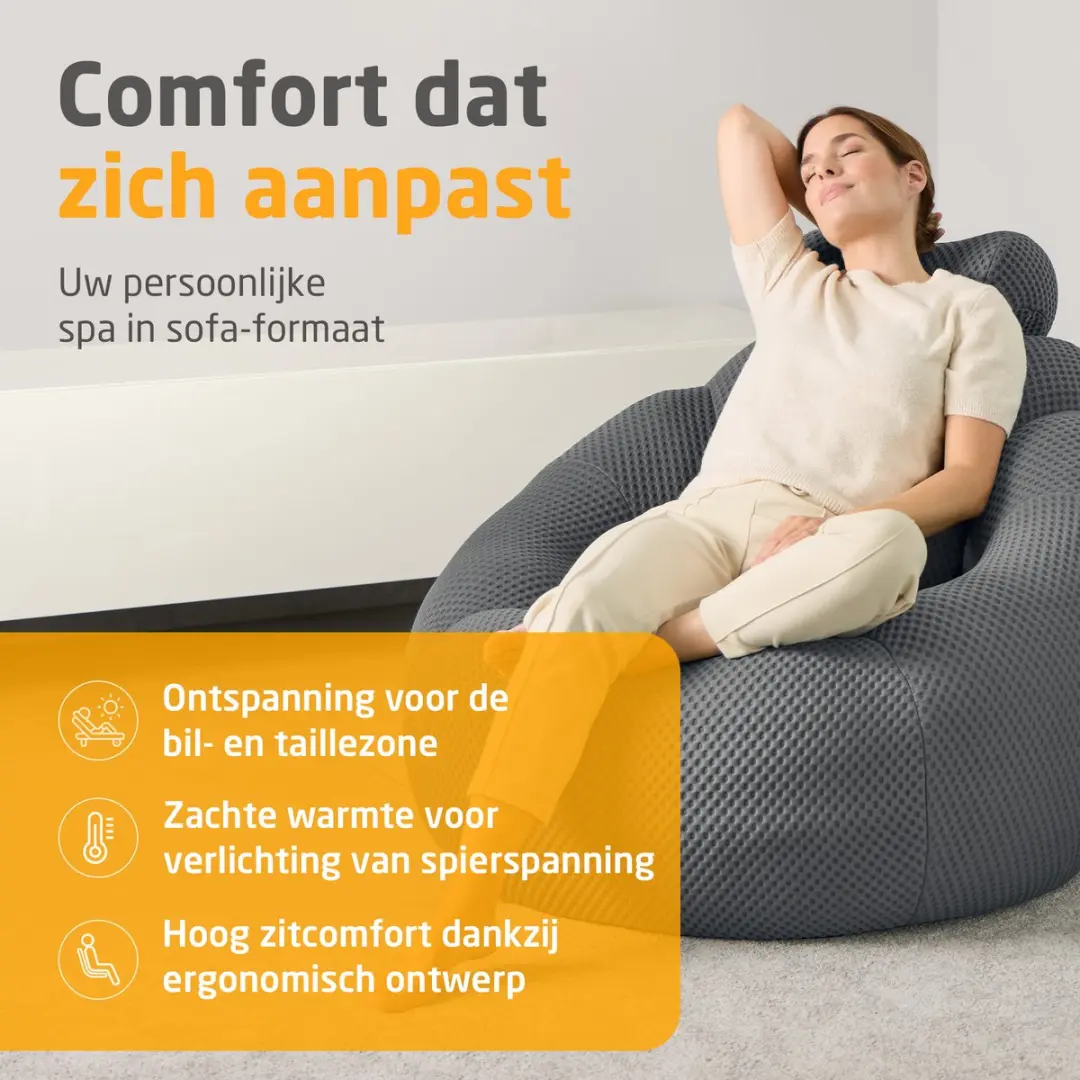 Medisana RS 150 Bubble Sofa - Donkergrijs - afbeelding 3 van 6
