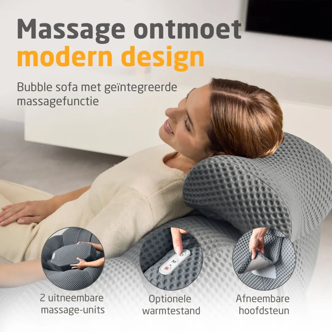 Medisana RS 150 Bubble Sofa - Donkergrijs - afbeelding 6 van 6