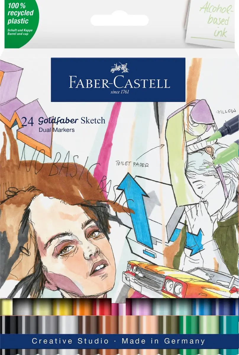 Faber-Castell Goldfaber Alcoholmarkers FC-164724