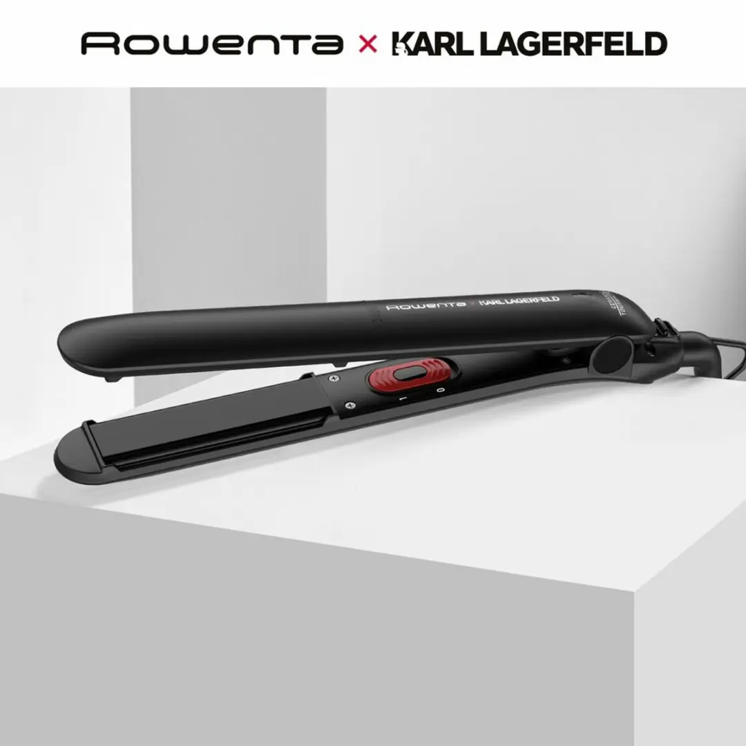 Rowenta x KARL LAGERFELD Easyliss SF161L Stijltang - Keramisch - 200°C - Limited Edition