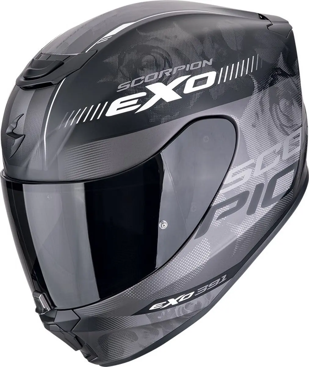 Scorpion Exo-391 Ava Matt Black-Silver