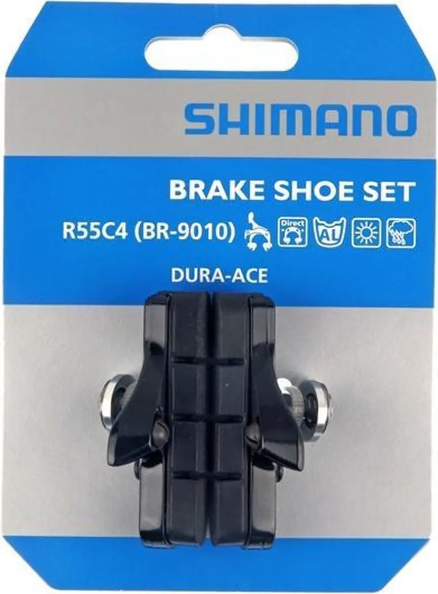 Shimano R55C4 Remblokken - 2 Stuks Zwart - afbeelding 3 van 3