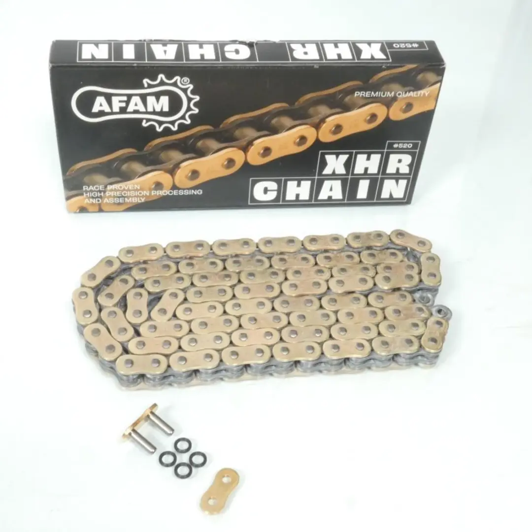 Chaîne de transmission Afam pour moto A520XHR2-G 114L Neuf