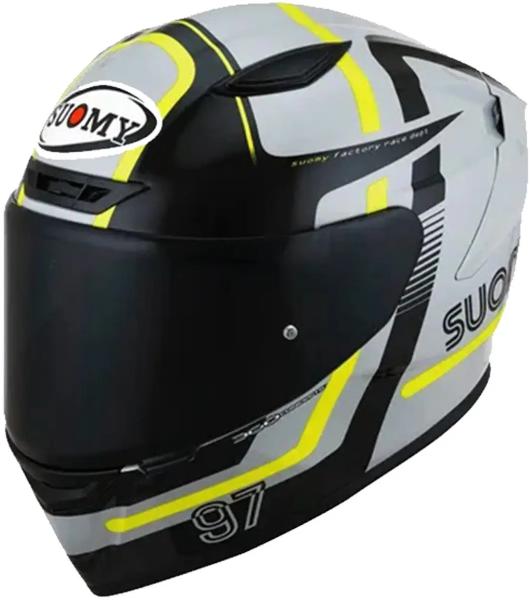 Suomy Track 1 Ninety Seven ECE 22.06 Grijs Zwart Integraalhelm