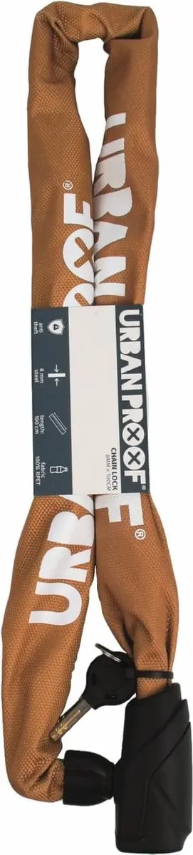URBAN PROOF UP400593 Kettingslot 8mm - 100cm - Groen - afbeelding 5 van 6