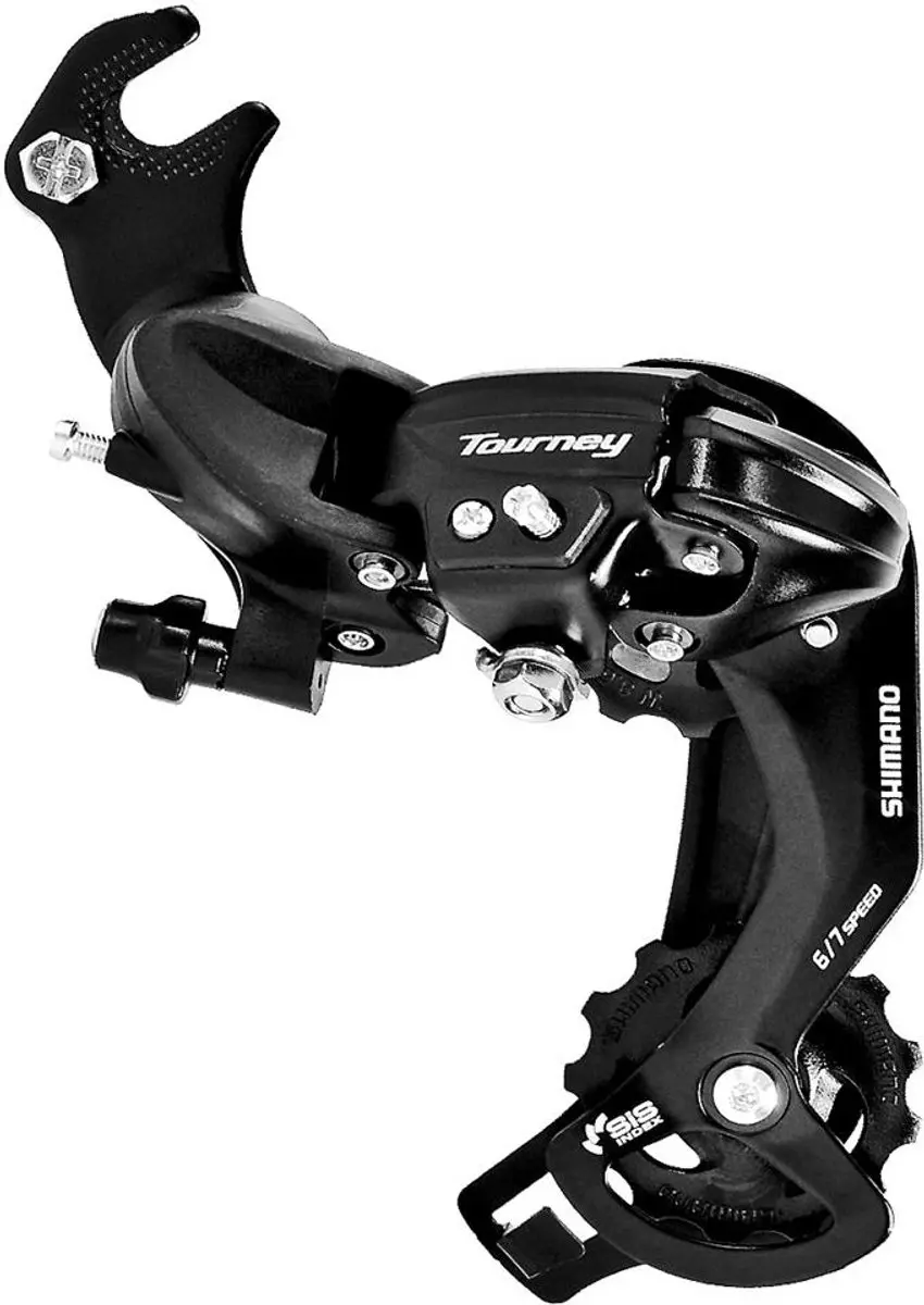 Shimano Tourney RD-TY300B Achterderailleur 6/7-speed - Zwart - afbeelding 2 van 6