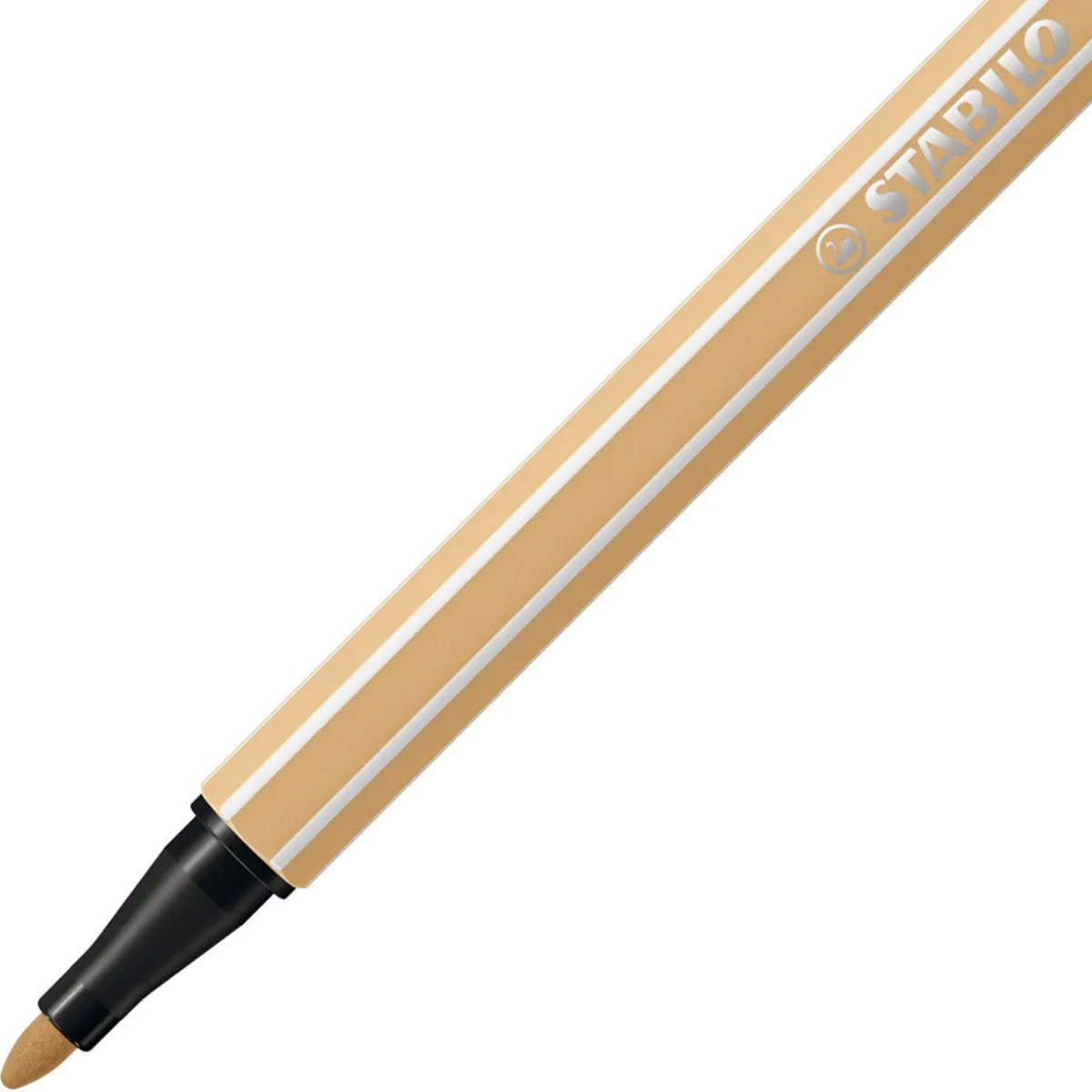 STABILO Pen 68 Viltstift - Lichtoker